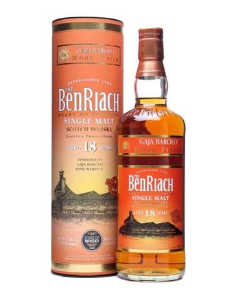 Benriach 18 jaar oud Gaja Barolo Finish