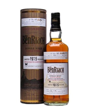 Benriach 1975 34 jaar oud Cask #3061 Whisky Agency