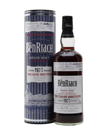 Benriach 1977 33 jaar oud Pedro Ximinez Sherry Finish