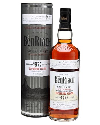 Benriach 1977 34 jaar oud Sauternes Finish