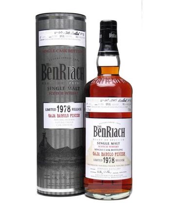 Benriach 1978 31 jaar oud Barolo Finish