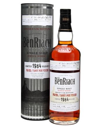 Benriach 1984 27 jaar oud Peated Tawny Port Finish