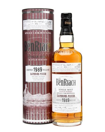 Benriach 1989 22 jaar oud Sauternes Finish
