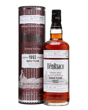 Benriach 1993 18 jaar oud Barolo Finish