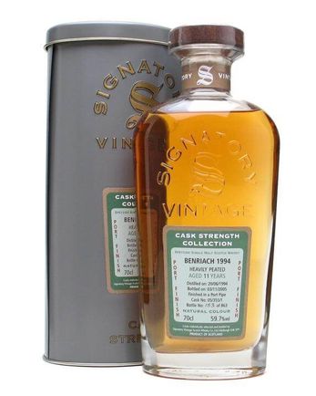 Benriach 1994 11 jaar oud Port Pipe Finish Signatory