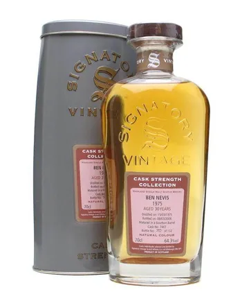 Ben Nevis 1975 30 jaar oud Signatory