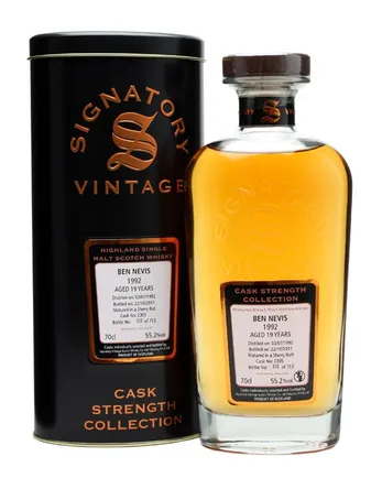 Ben Nevis 1992 19 jaar oud Cask #2305 Signatory