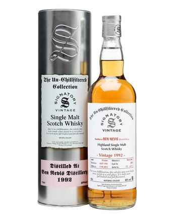 Ben Nevis 1992 19 jaar oud Sherry Butt #2526 Signatory Un-Chillfiltered Collection