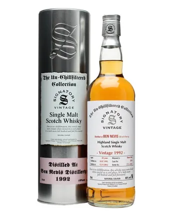 Ben Nevis 1992 20 jaar oud Sherry Butt #2524 Signatory Un-chillfiltered Collection