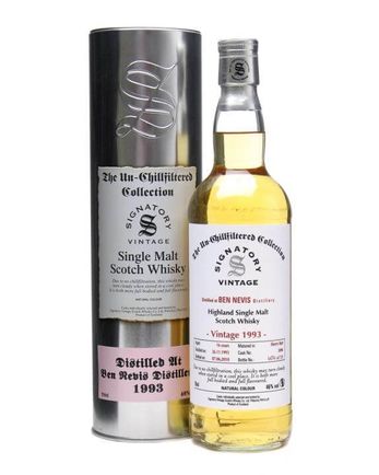 Ben Nevis 1993 16 jaar oud Sherry Butt Un Chillfiltered Signatory Un-Chillfiltered Collection