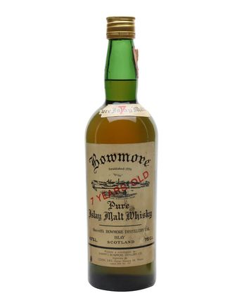 Bowmore 7 jaar oud Sherriff's Bottled 1960s