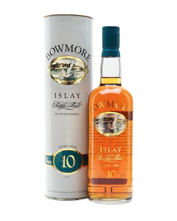 Bowmore 10 jaar oud Bottled 1990s