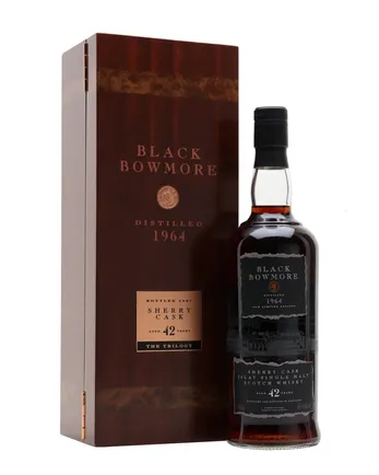 Black Bowmore 1964 42 jaar oud Sherry Cask