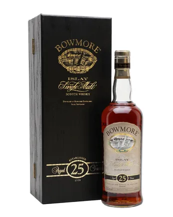 Bowmore 25 jaar oud Old Presentation