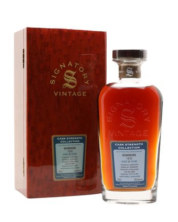 Bowmore 1970 34 jaar oud Sherry Butt Signatory