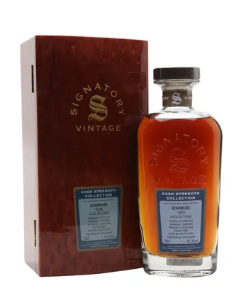 Bowmore 1970 35 jaar oud Signatory