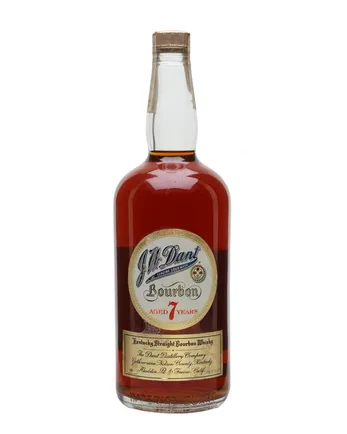 J W Dant 7 jaar oud Bottled 1960s 113cl