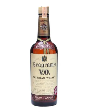 Seagram's VO 6 jaar oud Bottled 1974