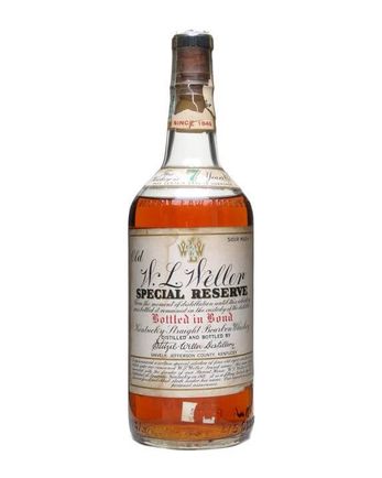 W L Weller 7 jaar oud Special Reserve Bottled 1957