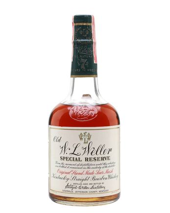 W L Weller 7 jaar oud Special Reserve Bottled 1960s
