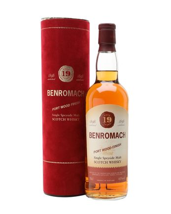 Benromach 19 jaar oud Port Wood