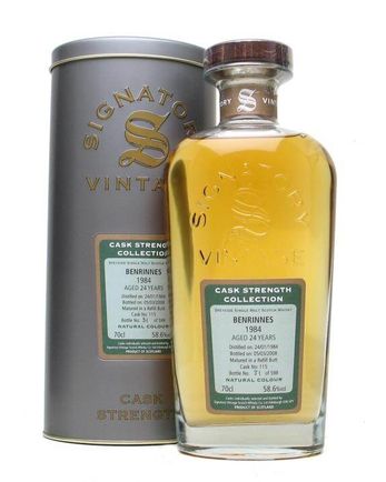 Benrinnes 1984 24 jaar oud Signatory Cask Strength Collection