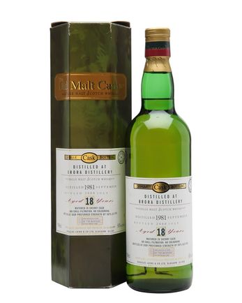 Brora 1981 18 jaar oud Sherry Douglas Laing Old Malt Cask