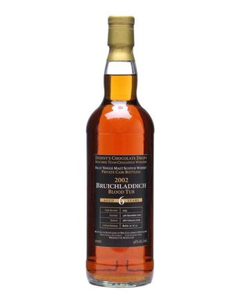 Bruichladdich 2002 6 jaar oud Blood Tub Independent Bottling