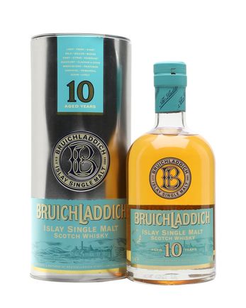 Bruichladdich 10 jaar oud (old label)
