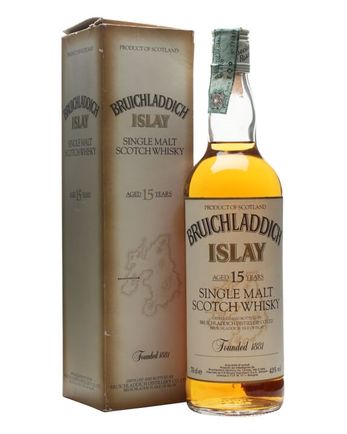 Bruichladdich 15 jaar oud Cream Label