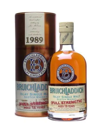 Bruichladdich 1989 Full Strength 16 jaar oud Sherry Wood