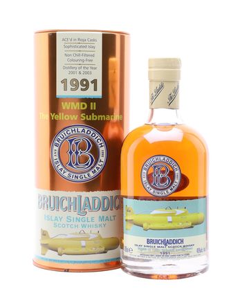 Bruichladdich 1991 14 jaar oud WMDII Yellow Submarine