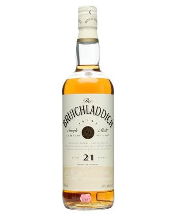 Bruichladdich 21 jaar oud Cream Label Bottled 1980s