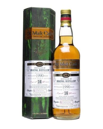 Braeval 1990 16 jaar oud Red Wine Finish Old Malt Cask Douglas Laing