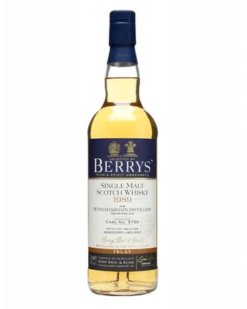 Bunnahabhain 1989 23 jaar oud Cask #5756 Berry Bros