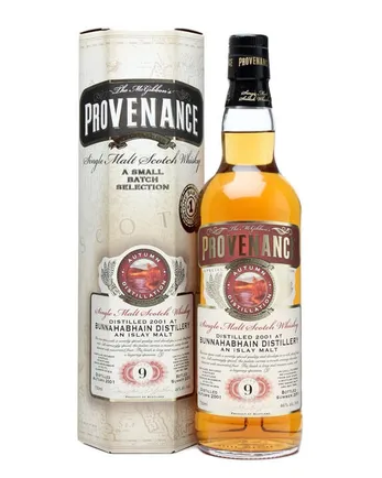 Bunnahabhain 2001 9 jaar oud Provenance Cask #7599 McGibbons