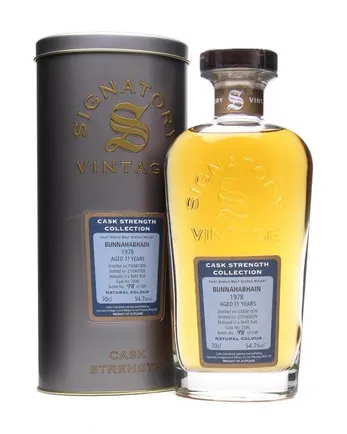 Bunnahabhain 1978 31 jaar oud Cask #2586 Signatory