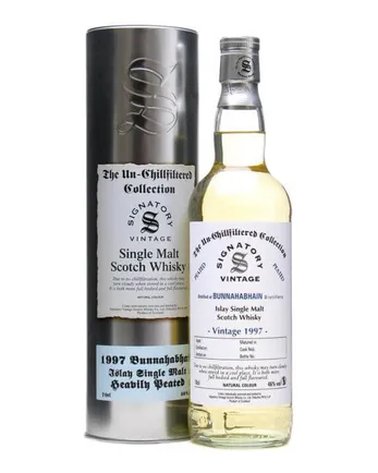 Bunnahabhain 1997 13 jaar oud Un Chillfiltered Peated Signatory