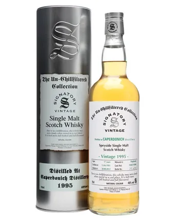 Caperdonich 1995 17 jaar oud Cask #95045+6 Signatory Un-Chillfiltered Collection