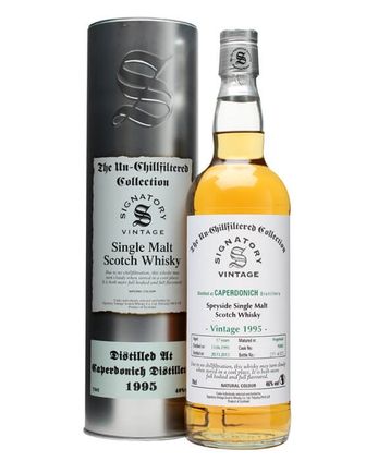 Caperdonich 1995 17 jaar oud Cask #95043 Signatory Un-chillfiltered Collection