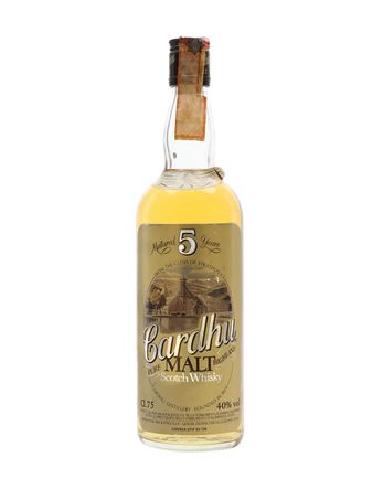 Cardhu 5 jaar oud Bottled 1980's