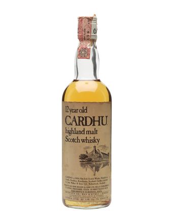 Cardhu 12 jaar oud Bottled 1980's