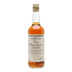 Cragganmore 17 Year Old / Bottled 1992 / Manager's Dram