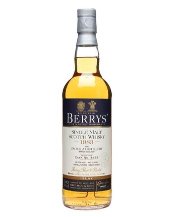 Caol Ila 1983 28 jaar oud Cask #4825 Berry Bros & Rudd