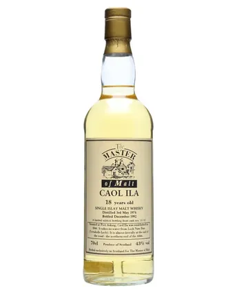 Caol Ila 1974 18 jaar oud The Master of Malt
