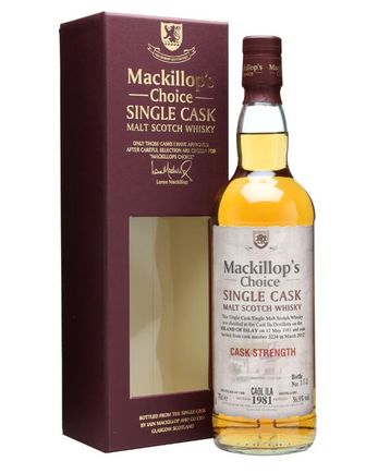 Caol Ila 1981 20 jaar oud Cask #3234 Mackillop's Choice