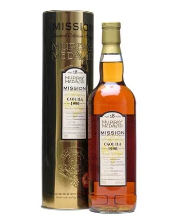 Caol ila 1990 18 jaar oud Haut Brion Cask Murray McDavid Mission