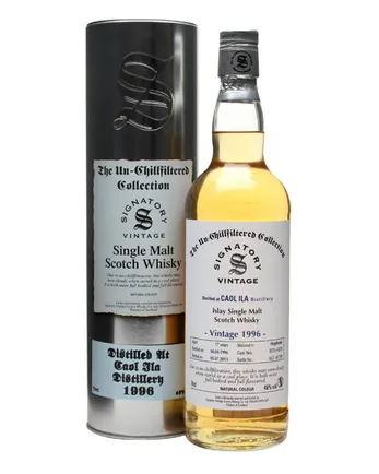 Caol Ila 1996 17 jaar oud Cask #5572+3 Signatory Un-Chillfiltered Collection