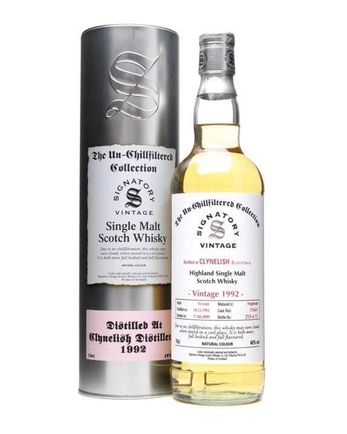 Clynelish 1992 16 jaar oud Unchillfiltered Signatory Un-Chillfiltered Collection