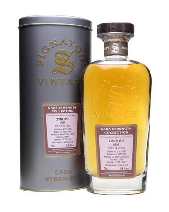 Clynelish 1995 12 jaar oud Refill Sherry Butt Signatory Cask Strength Collection